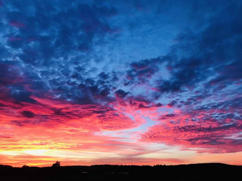 Sonnenuntergang in Mecklenburg Vorpommern